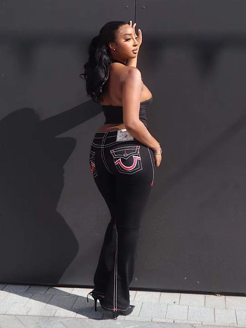 Women Retro Jeans