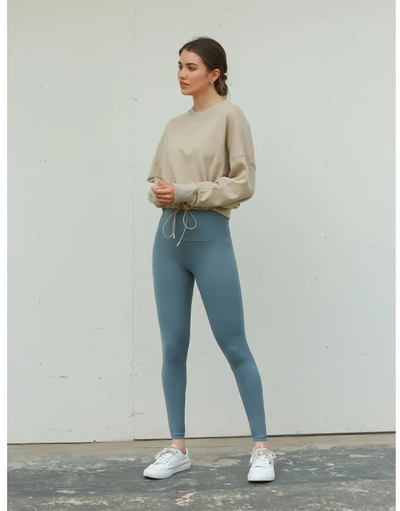 Women Drawstring Sweatshirt