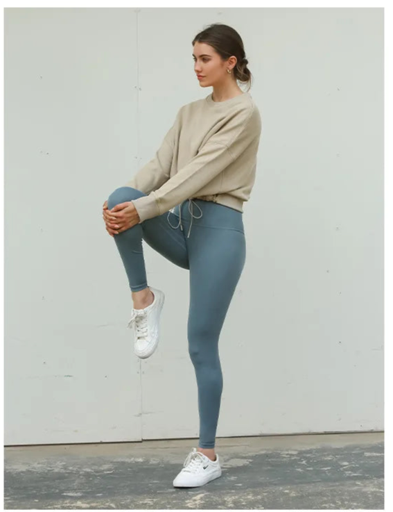 Women Drawstring Sweatshirt