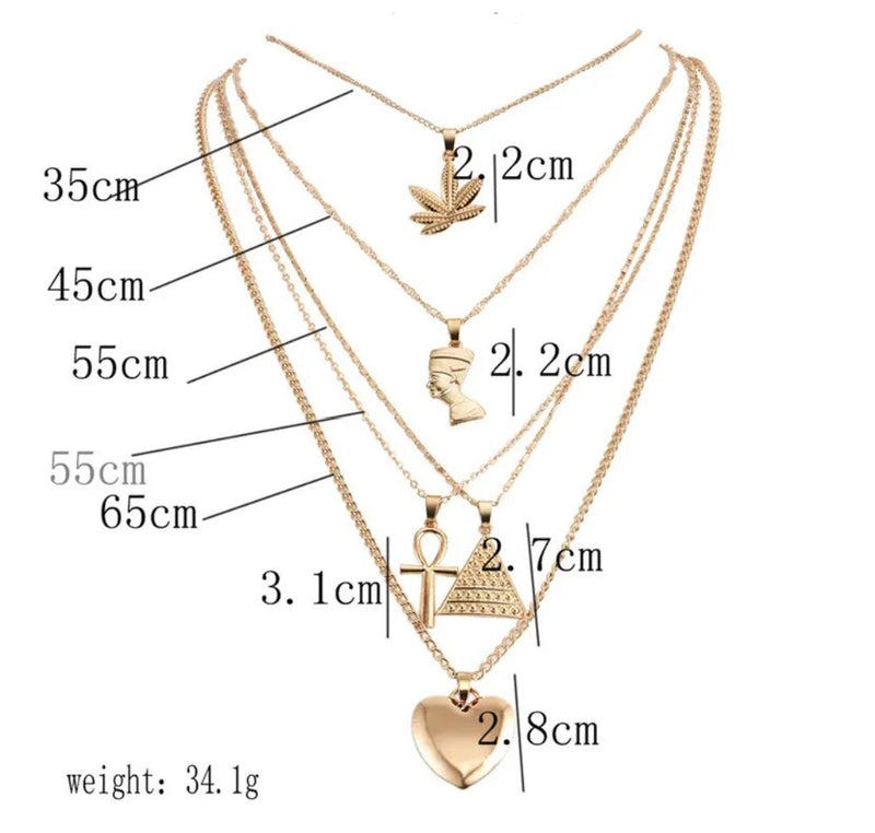 Multilayer Pendant Necklace