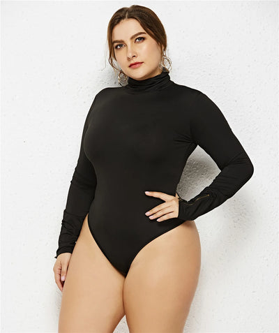 Women Turtleneck Bodysuit