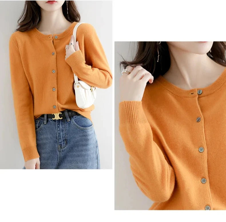 Women Cashmere Cardigan