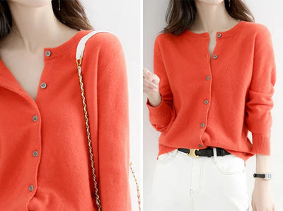 Women Cashmere Cardigan