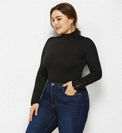 Women Turtleneck Bodysuit