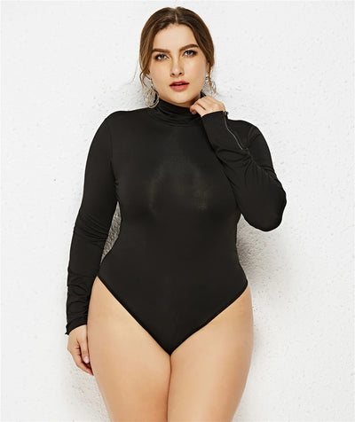 Women Turtleneck Bodysuit