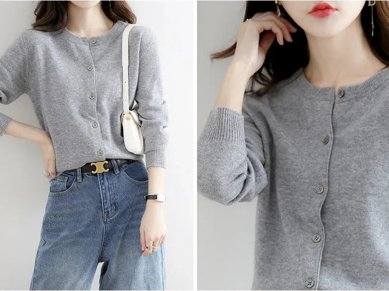 Women Cashmere Cardigan