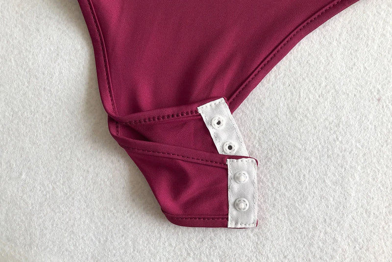 Women Turtleneck Bodysuit