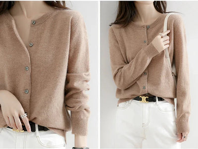 Women Cashmere Cardigan