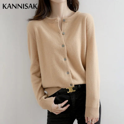 Women Cashmere Cardigan