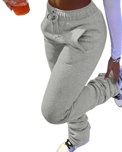 Women Stacked Sweatpants