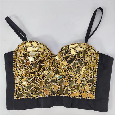 Women Sequined Bustier