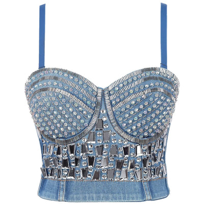 Women Sequined Bustier
