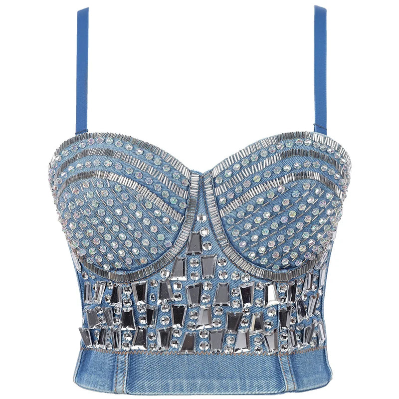 Women Sequined Bustier