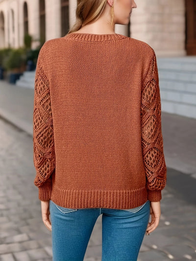 Women V Neck Sweater