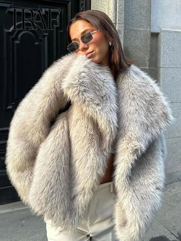 Women Fur Jacket