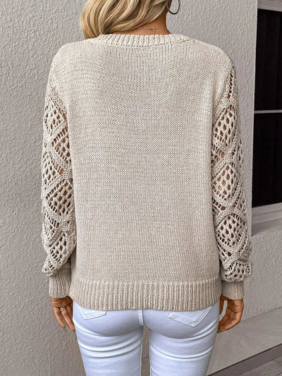 Women V Neck Sweater