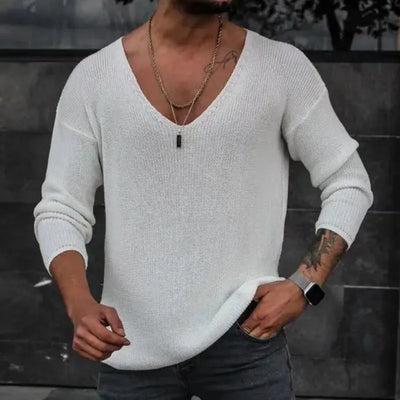 Men Ribbed Sweater