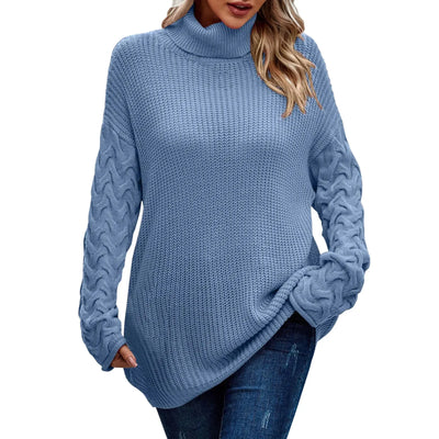 Women Knitted Turtleneck
