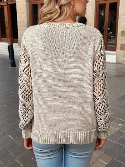 Women V Neck Sweater