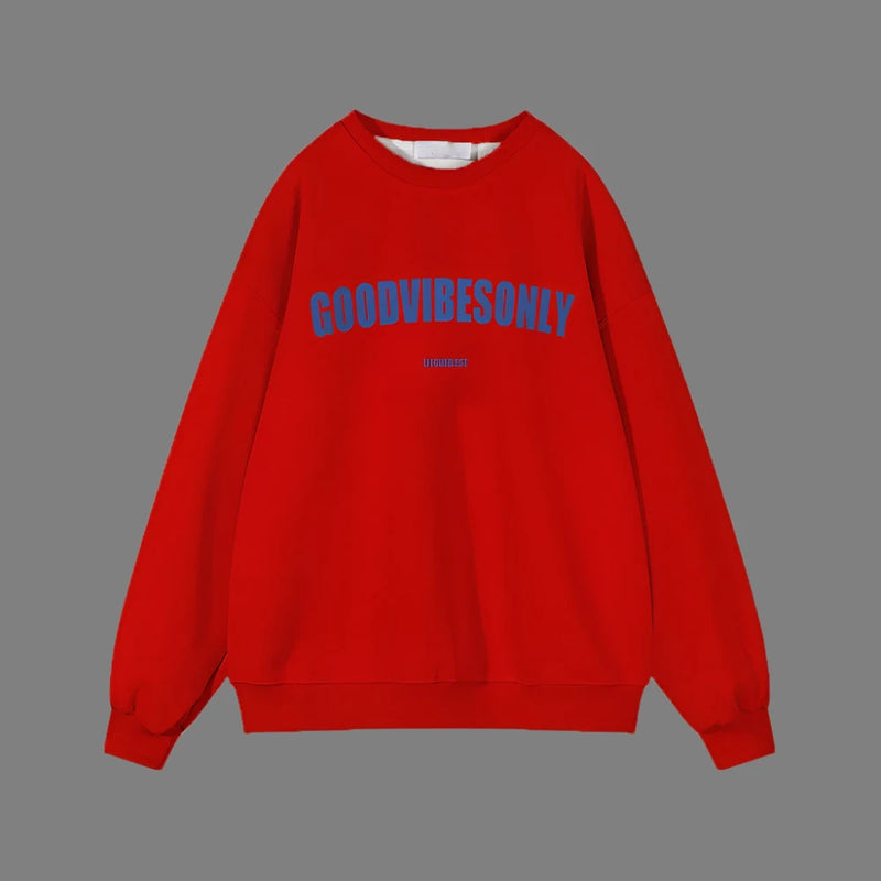 Women Good Vibes Sweatshirt