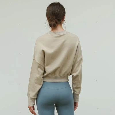 Women Drawstring Sweatshirt