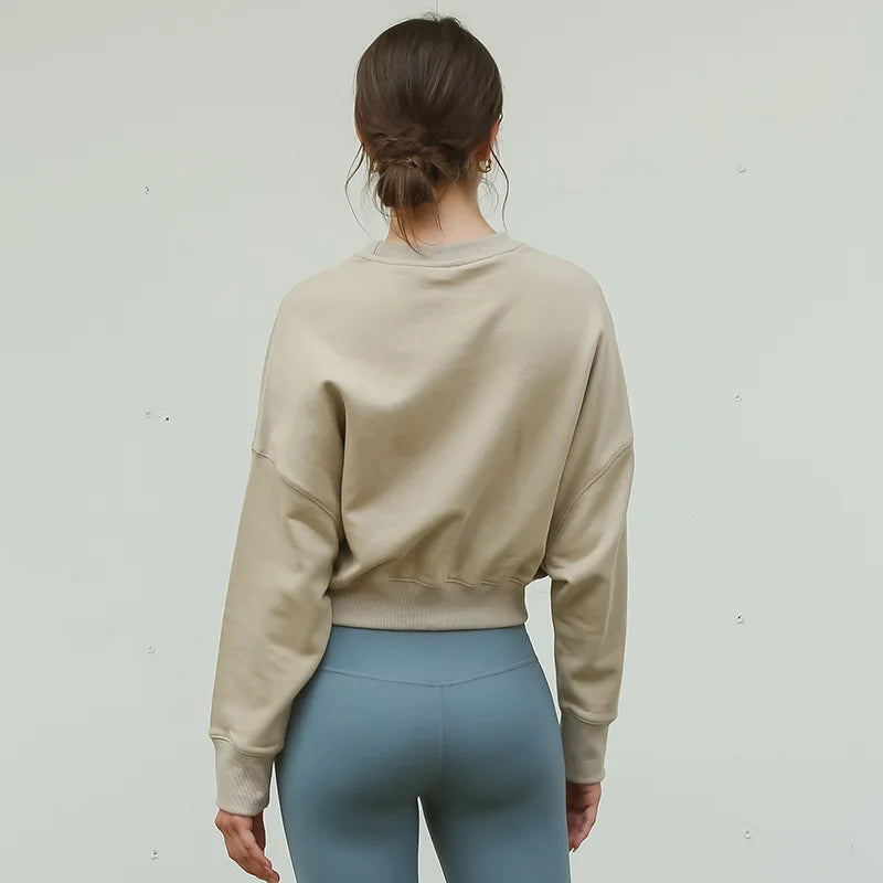 Women Drawstring Sweatshirt