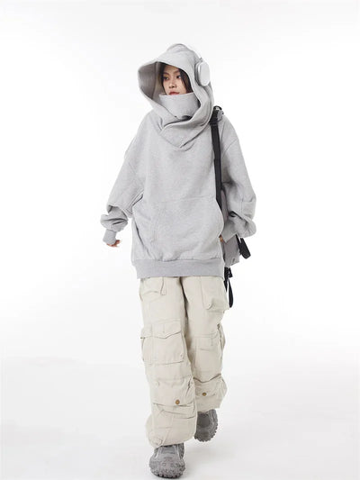 Women Turtleneck Hoodie