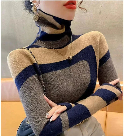 Women Woolen Turtleneck