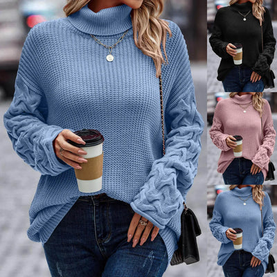 Women Knitted Turtleneck