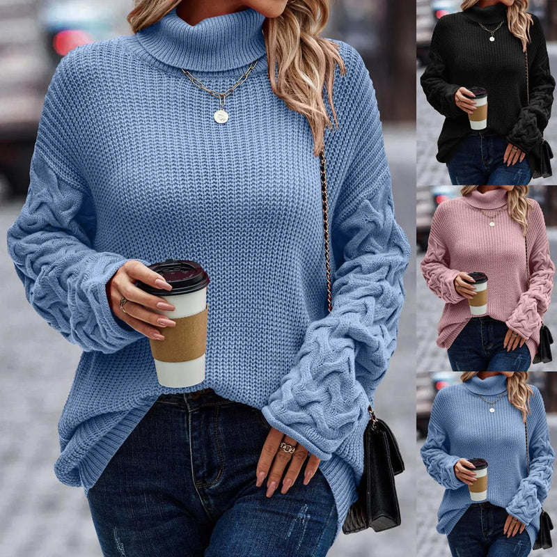 Women Knitted Turtleneck