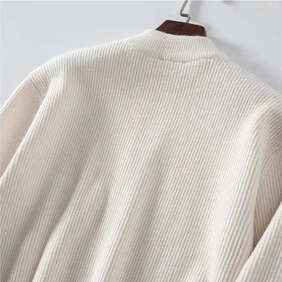 Men Ribbed Cardigan