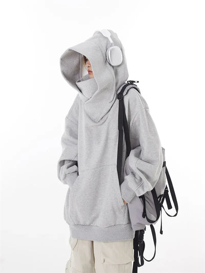 Women Turtleneck Hoodie