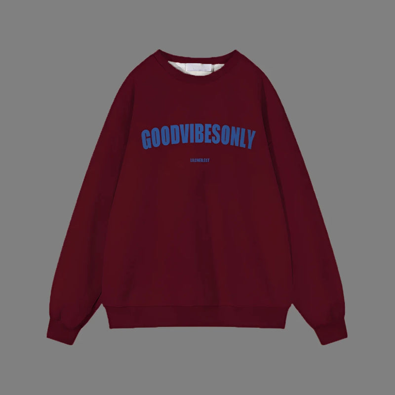 Women Good Vibes Sweatshirt