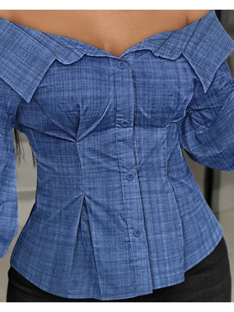Women Off Shoulder Blouse