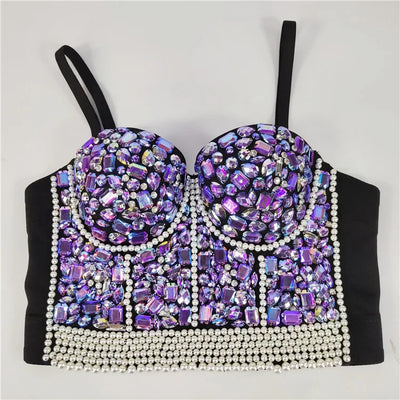 Women Sequined Bustier