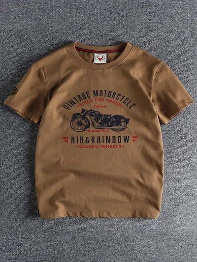 Men Motorcycle T-Shirt