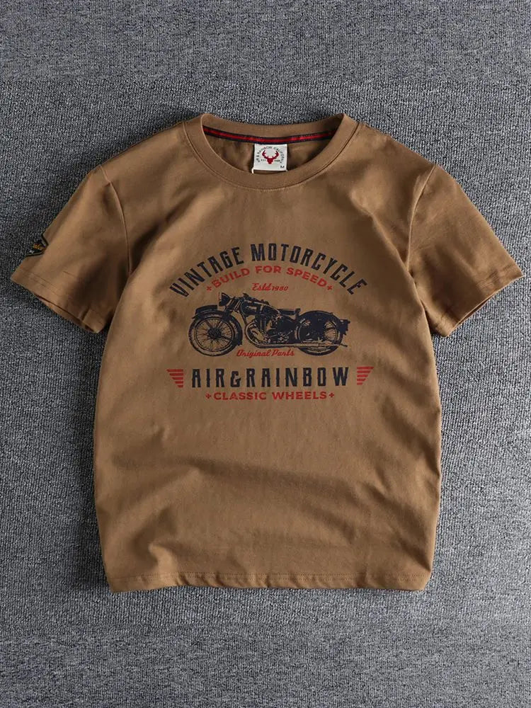 Men Motorcycle T-Shirt