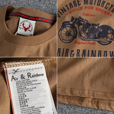 Men Motorcycle T-Shirt