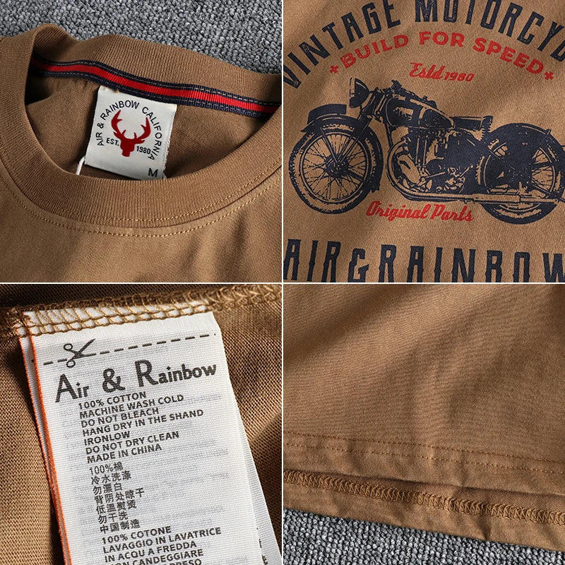Men Motorcycle T-Shirt