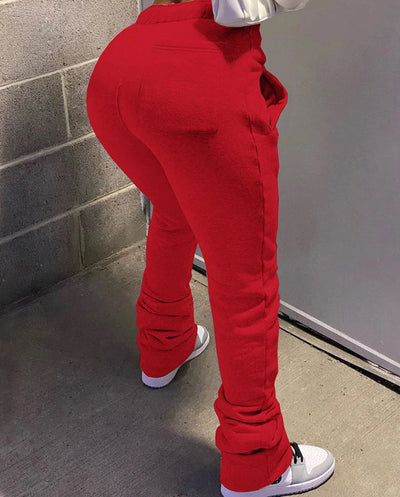 Women Stacked Sweatpants