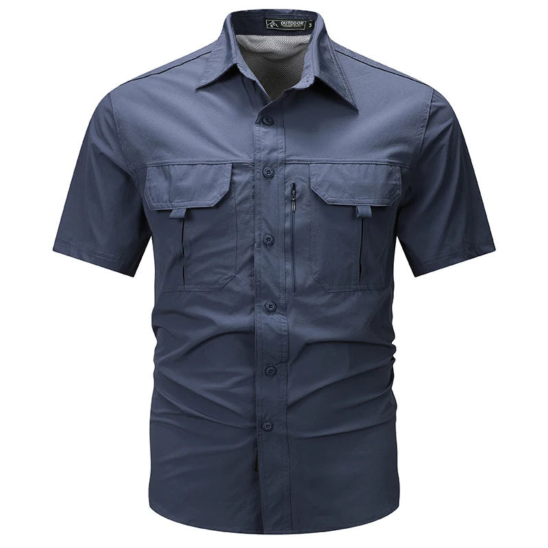 Men Cargo Shirt