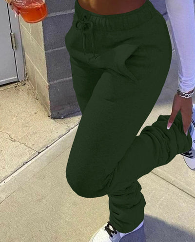 Women Stacked Sweatpants