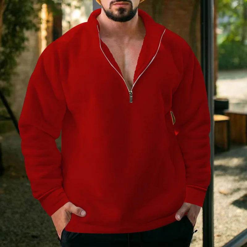 Men Fleece Pullover