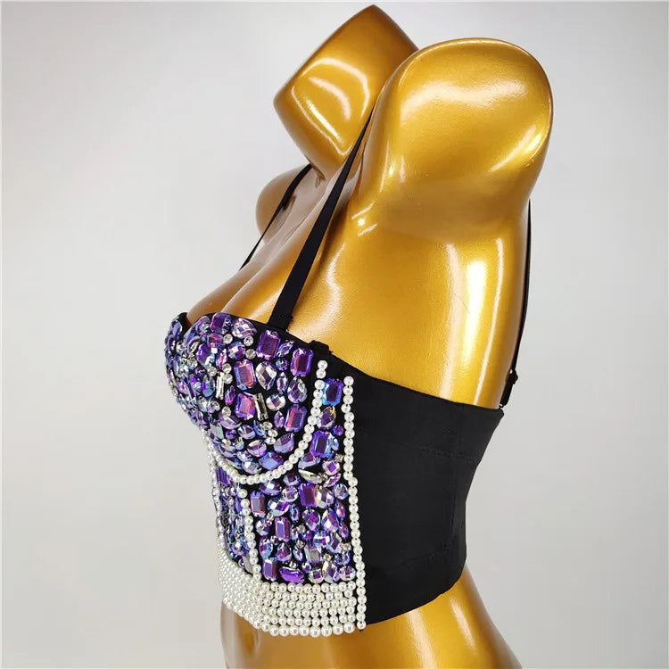 Women Sequined Bustier