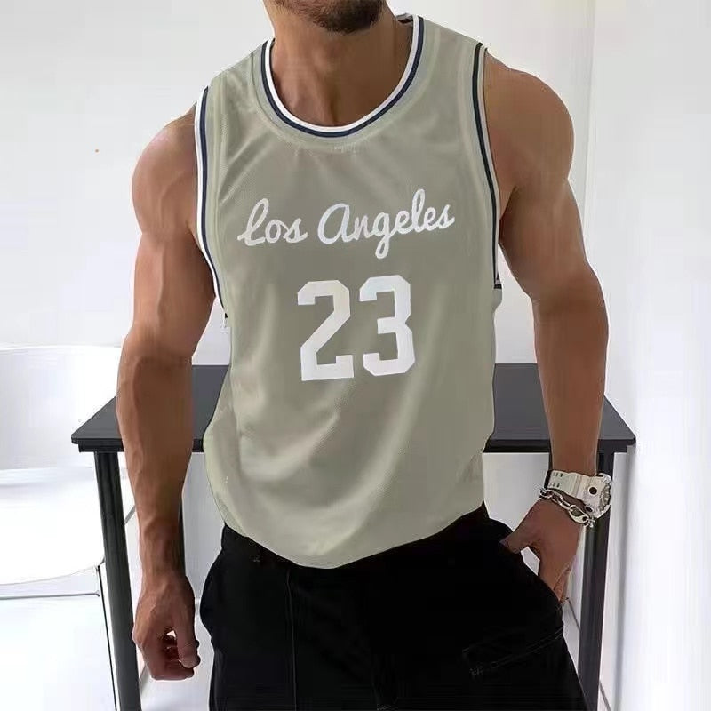 Men LA Basketball Tank