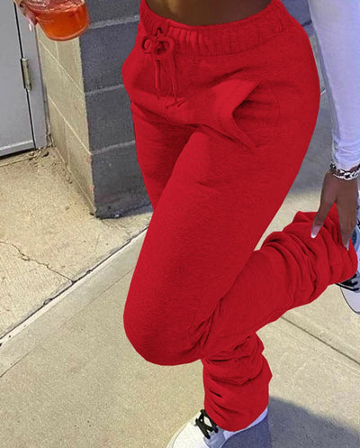 Women Stacked Sweatpants