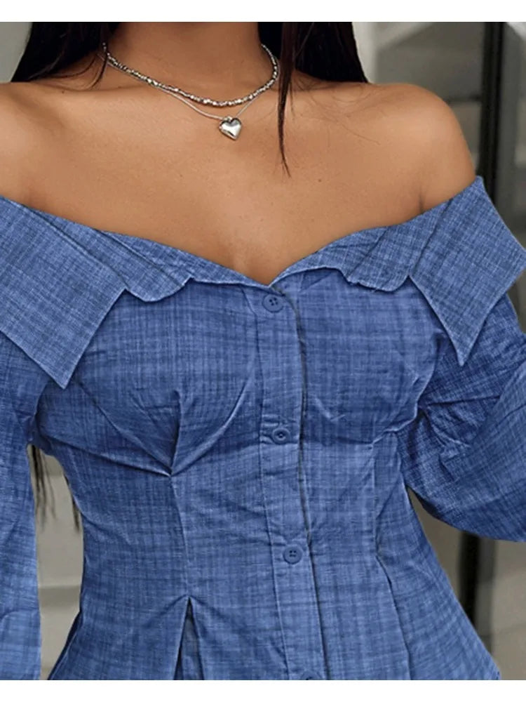 Women Off Shoulder Blouse