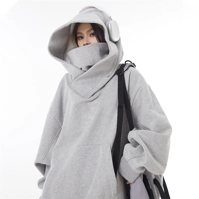 Women Turtleneck Hoodie