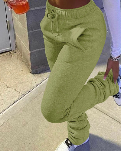 Women Stacked Sweatpants