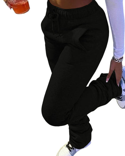 Women Stacked Sweatpants